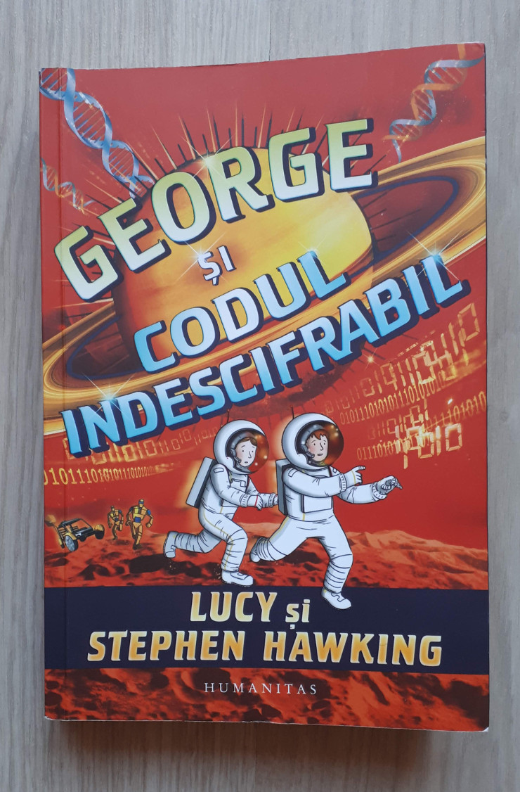 George și Codul Indescifrabil - Lucy și Stephen Hawking